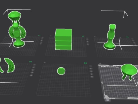 2025년 올해의 베스트 트로피 프리미엄 에디션 3D 프린트 모델
