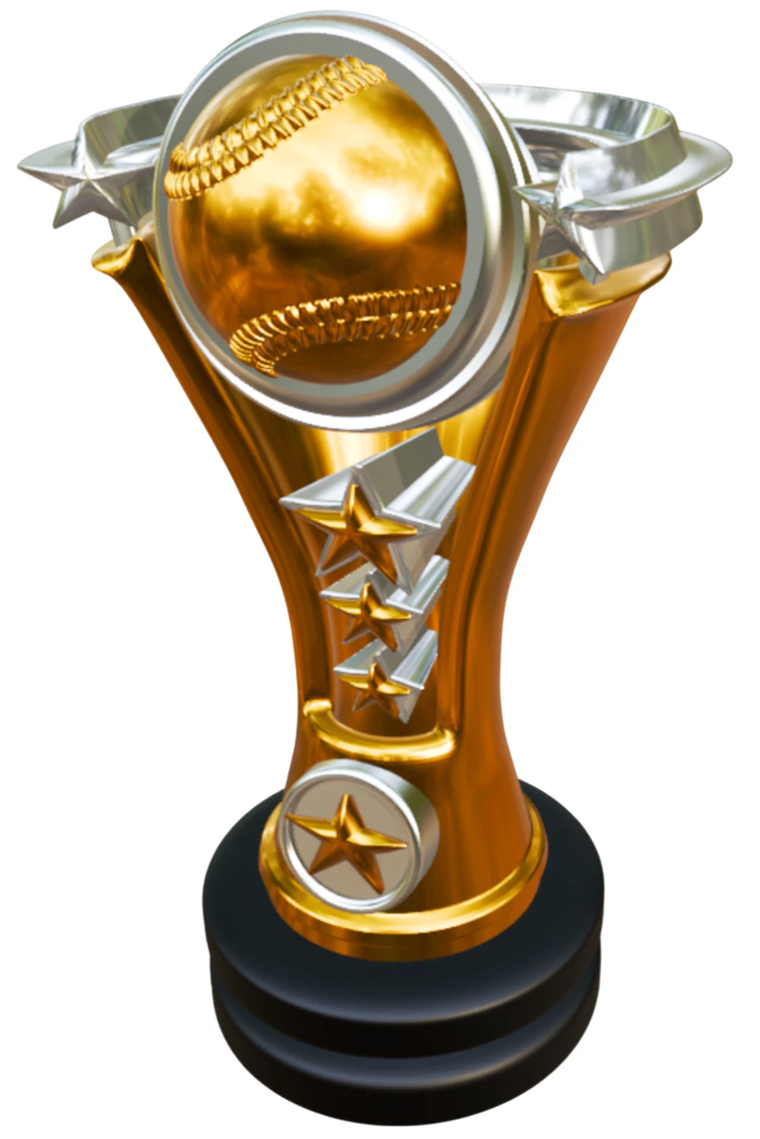 Premium 3D Printable Baseball Trophy Files Ready 3D Print Model .c4d .max .obj .3ds .fbx .stl .blend 