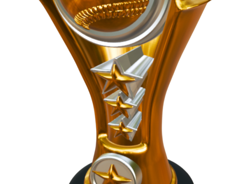 プレミアム 3D 印刷可能な野球トロフィー ファイルが準備完了 3Dプリントモデル