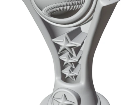 Premium 3D Printable Baseball Trophy Files Ready 3D Print Model