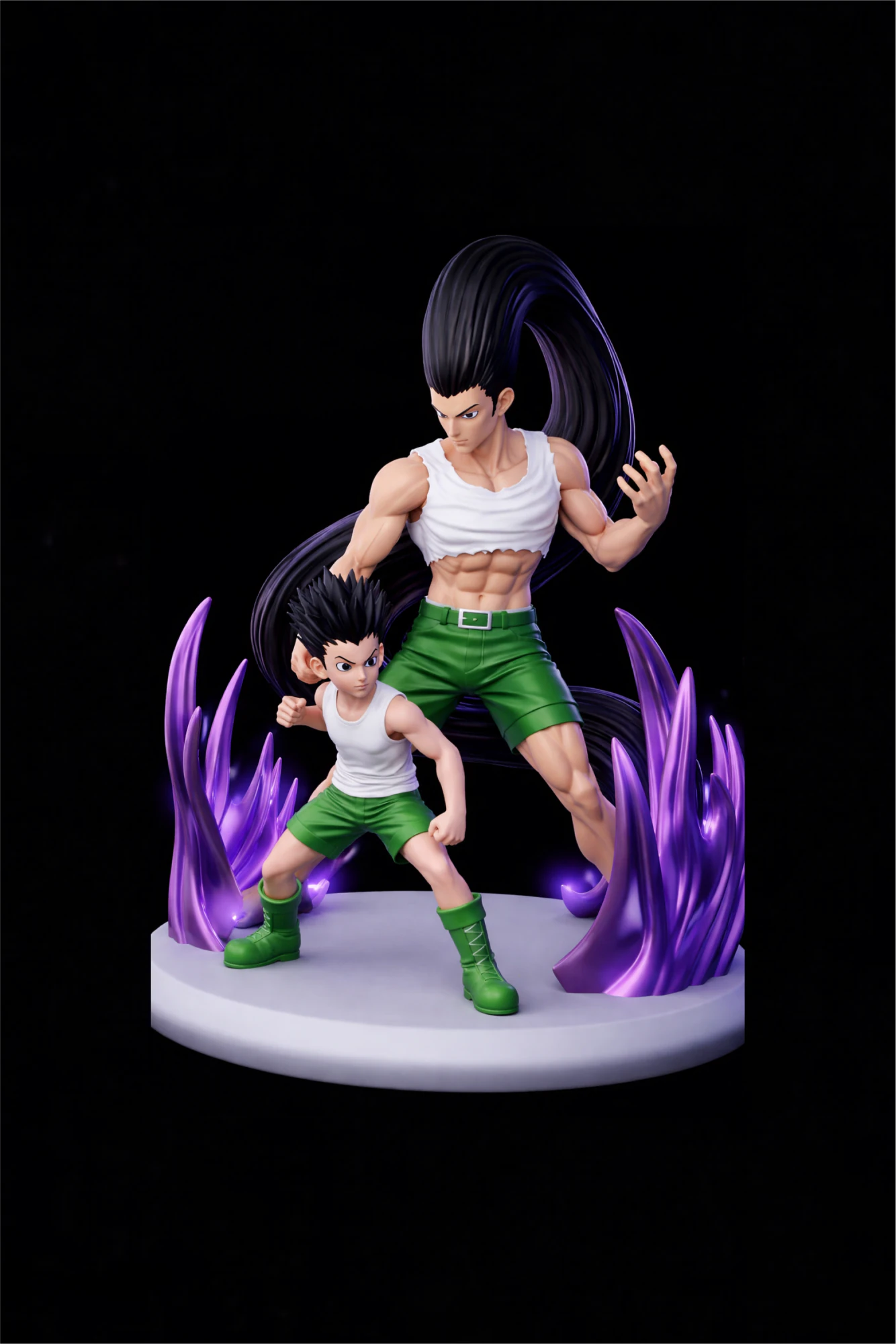 GON KID ERWACHSENE GON STATUE HUNTER X HUNTER HARZPROJEKT 3D Druckmodell .c4d .max .obj .3ds .fbx .stl .blend 