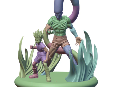 GON KID ERWACHSENE GON STATUE HUNTER X HUNTER HARZPROJEKT 3D Druckmodell