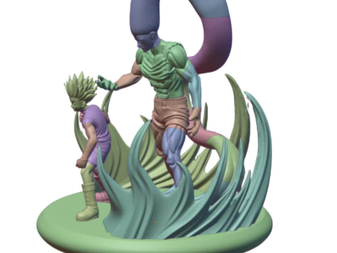 GON KID ERWACHSENE GON STATUE HUNTER X HUNTER HARZPROJEKT 3D Druckmodell