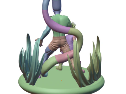 GON KID ERWACHSENE GON STATUE HUNTER X HUNTER HARZPROJEKT 3D Druckmodell
