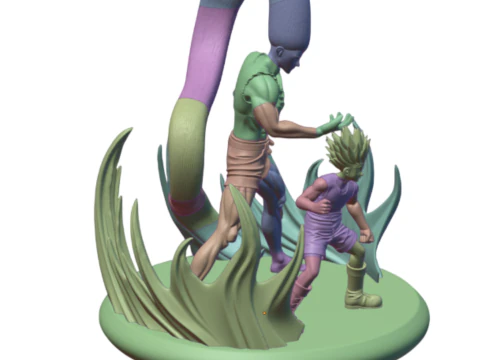 GON KID ERWACHSENE GON STATUE HUNTER X HUNTER HARZPROJEKT 3D Druckmodell