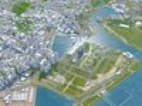 City Map 3D Model