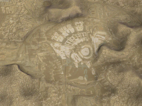 City Map 3D Model