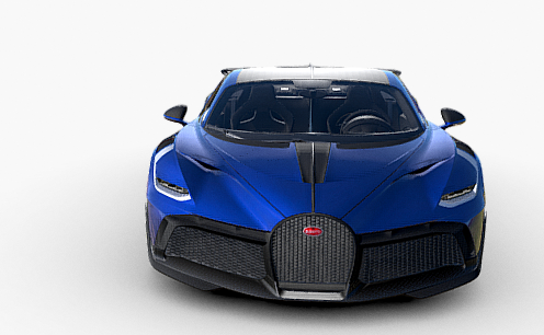 Bugatti DIVO Car Model 3D 모델 .c4d .max .obj .3ds .fbx .stl .blend 