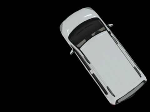 Suzuki Wagnor Car 3D Model