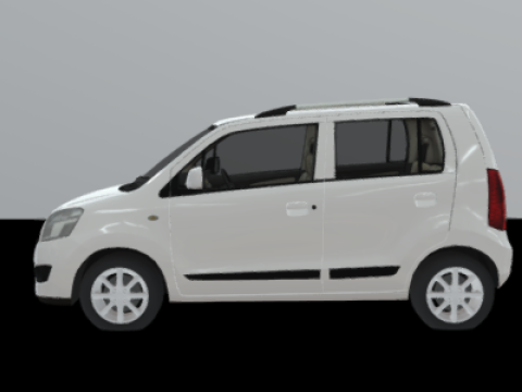 Suzuki Wagnor Car Model 3D