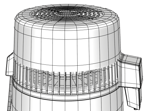 Electric Water Distiller 3D Model