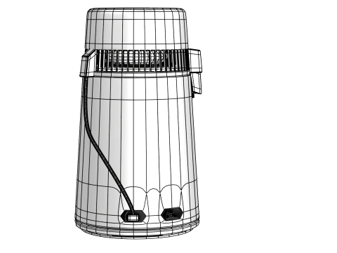 Electric Water Distiller 3D Model