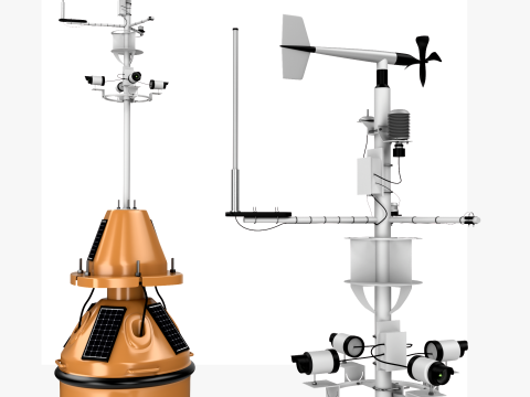Wireless Weather Station 3D Modell