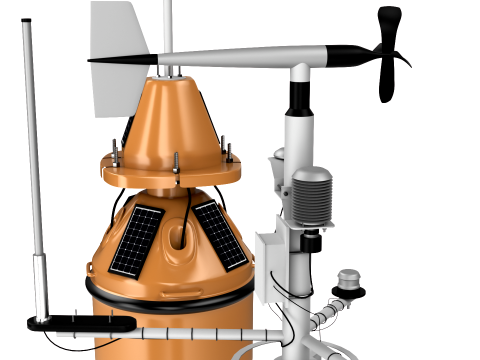Wireless Weather Station 3D Model