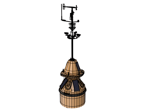 Wireless Weather Station 3D Model