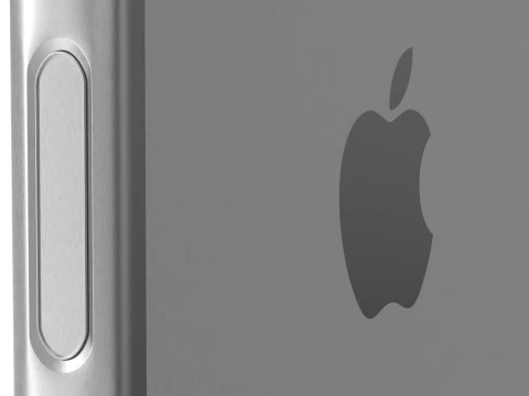 아이폰 17 프로 맥스 실버 3D 모델