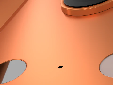 IPhone 17 Pro Cosmic Orange 3D Model