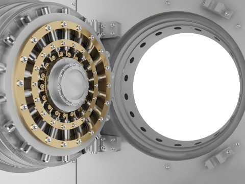 Bank Vault Door 3D 模型