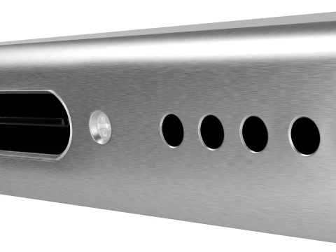 Apple iPhone 17 Pro Silver 3D Model