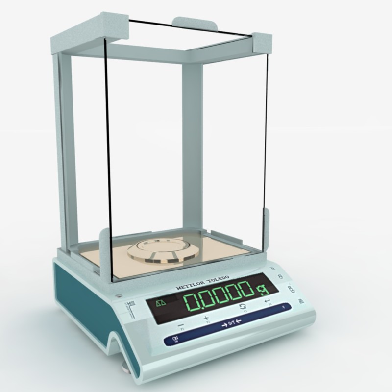 Analytical Balances Model 3D .c4d .max .obj .3ds .fbx .stl .blend 