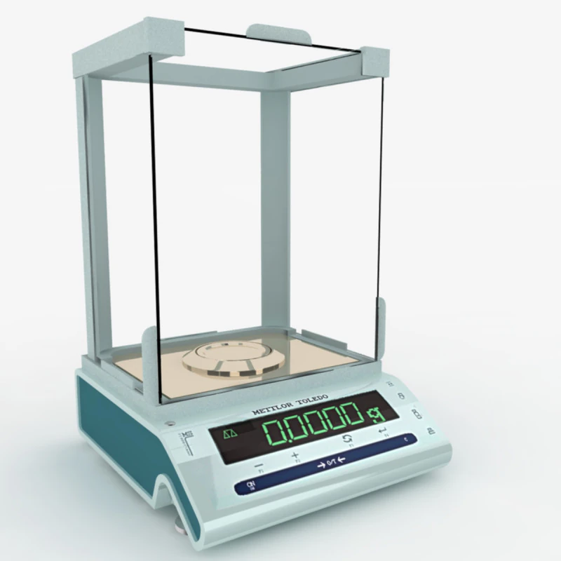 Аналитические весы 3D Модель .c4d .max .obj .3ds .fbx .stl .blend