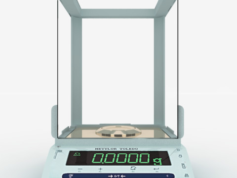Analytical Balances Model 3D