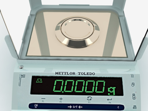 Analytical Balances Model 3D