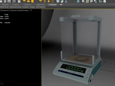 Analytical Balances Model 3D