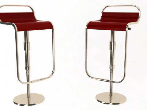 Bar Stool 3D Model