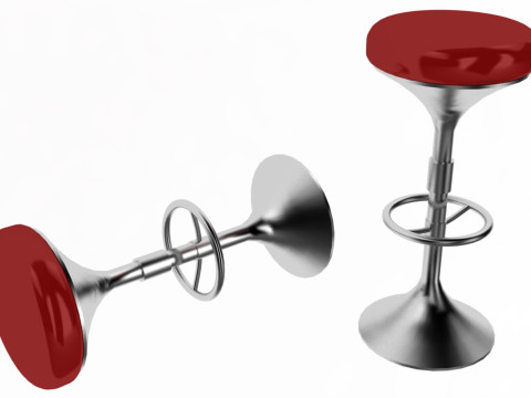 Bar Stool 3D 模型