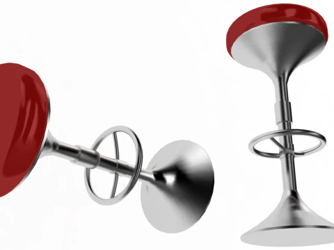 Bar Stool 3D Model