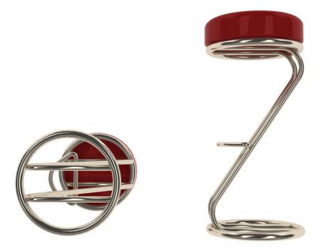 Bar Stool 3D 模型