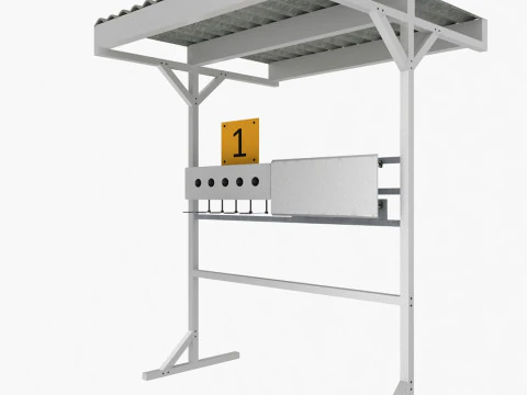 Biathlon Targets 3D Model
