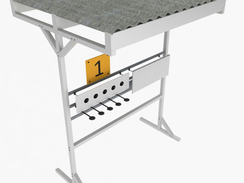 Biathlon Targets 3D 模型