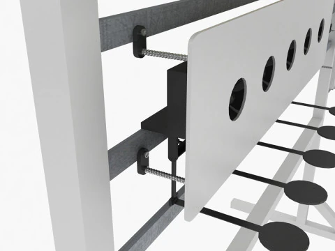 Biathlon Targets 3D Model
