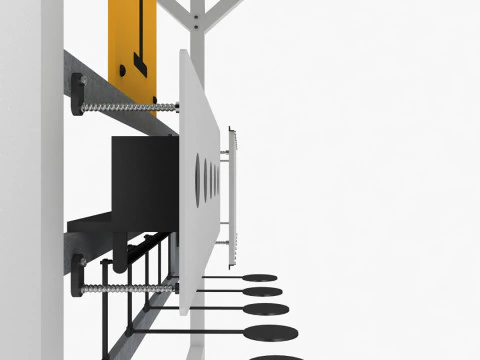 Biathlon Targets 3D Model