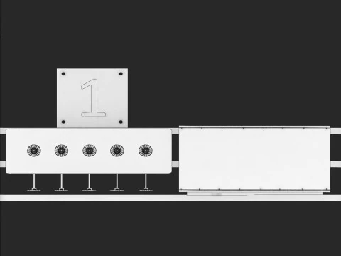 Biathlon Targets 3D Model