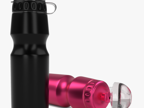 Bike Water Bottle 3D मॉडल