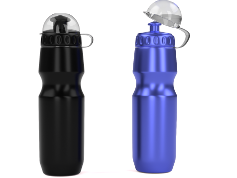 Bike Water Bottle 3D Model