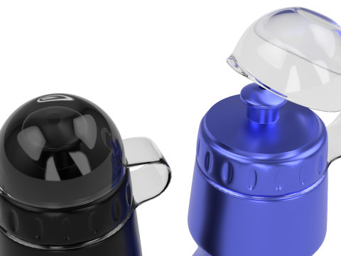 Bike Water Bottle 3D Model
