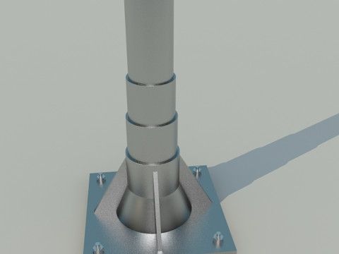 Highway Sign Board Model 3D
