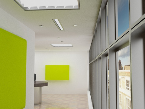 Office Room Modello 3D