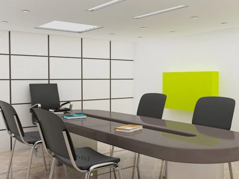 Office Room 3D Model