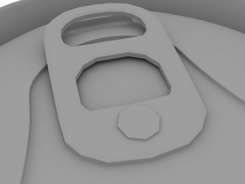 Mountain Dew Can 3D Modell