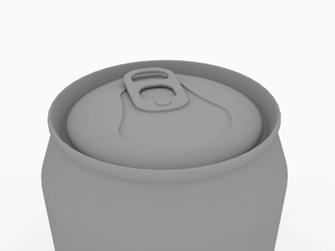 Mountain Dew Can 3D Modell