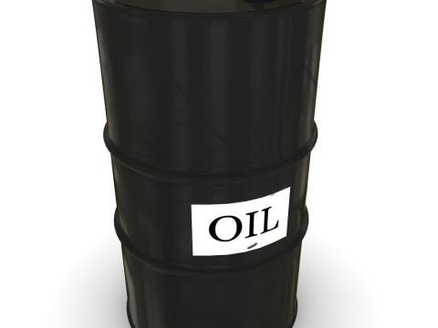 Oil Barrel 3D 模型
