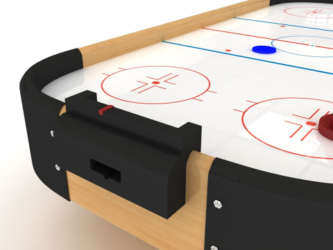 Small Air Hockey Table 3D Модель