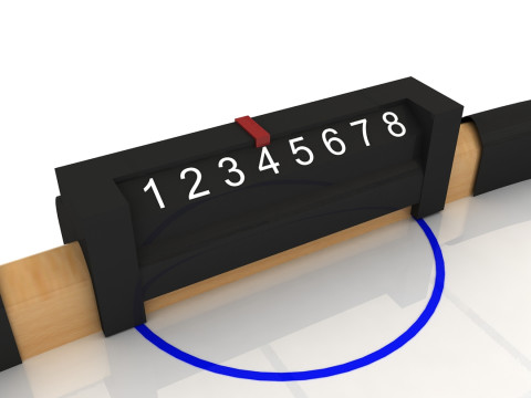 Small Air Hockey Table 3D Модель