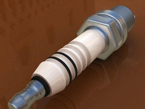 Spark Plug 3D मॉडल