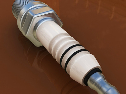 Spark Plug 3Dモデル